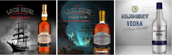 歐洲威士忌和伏特加