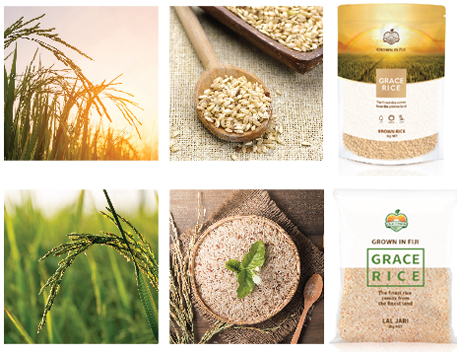 斐濟大米、木薯片、曲奇和...