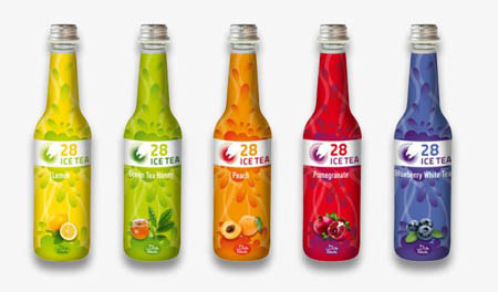 盧森堡玻璃瓶冰茶