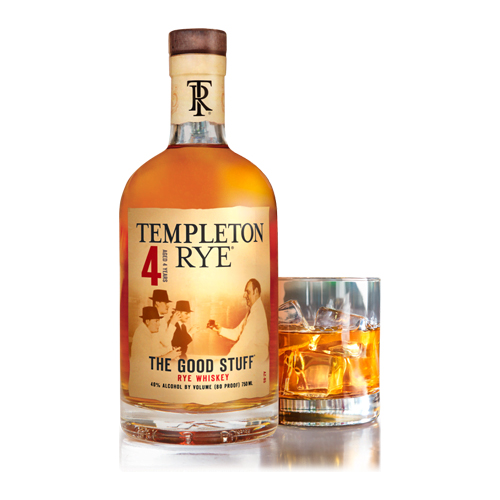 美國(guó)坦普爾頓黑麥威士忌（4年），40%