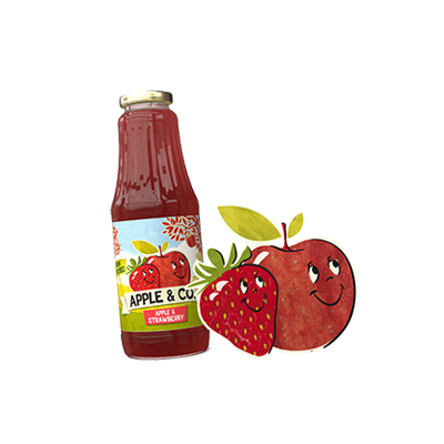 荷蘭蘋果草莓果汁250m...