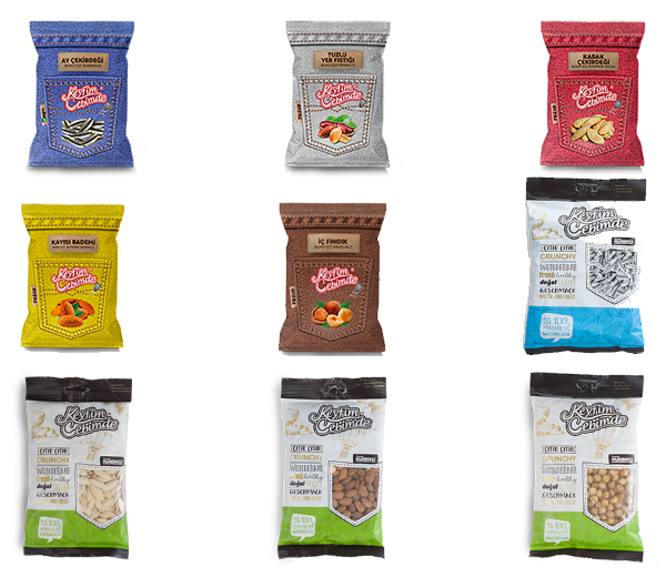 土耳其堅果和干果