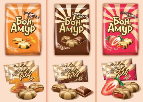 俄羅斯牛奶餅干和糖果