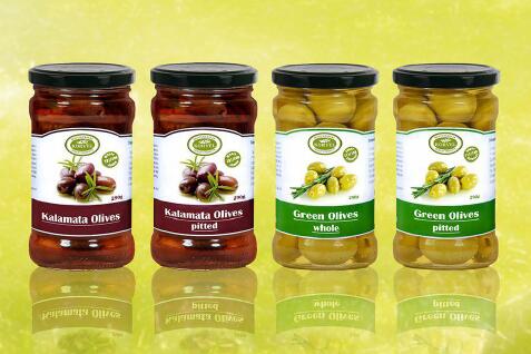 希臘去核腌制橄欖和夾心橄...