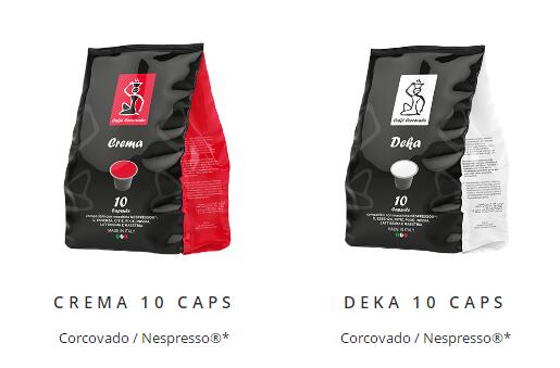 意大利咖啡豆和咖啡膠囊