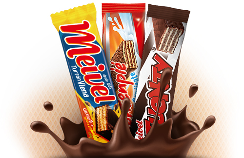 西班牙巧克力夾心威化餅干...