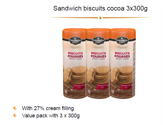 比利時夾心餅干、曲奇