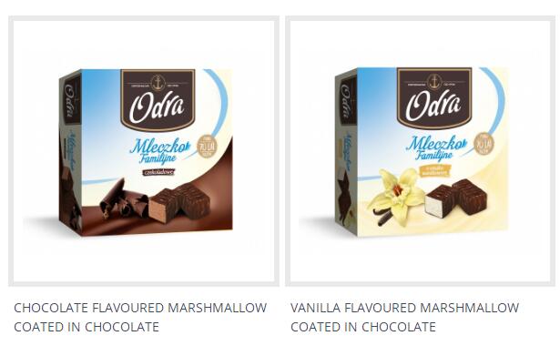 波蘭巧克力和巧克力棉花糖...