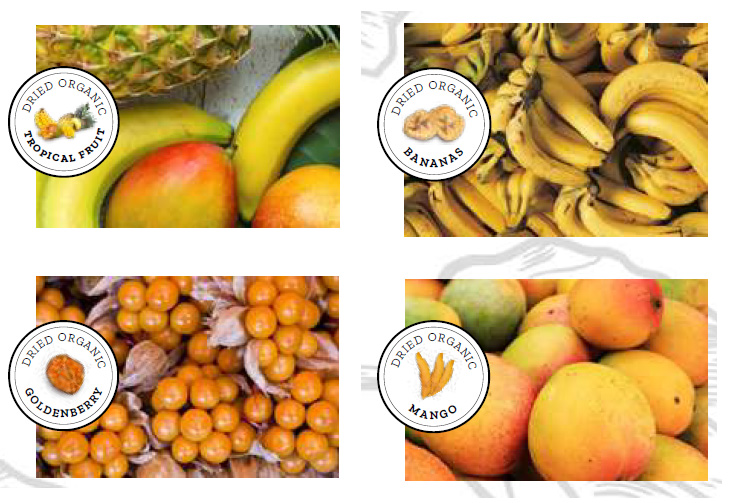 秘魯各類水果干和水果粉