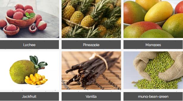 馬達加斯加水果、香料和豆...